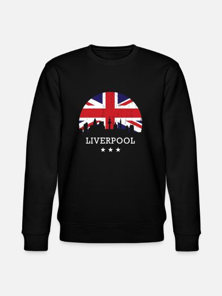 Liverpool - Stanley/Stella CHANGER Unisex Organic Sweatshirt - black