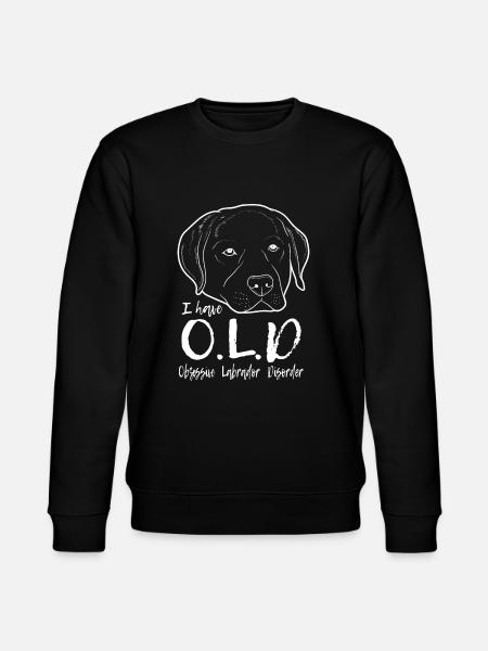 Labrador - Stanley/Stella Unisex Bio-Sweatshirt CHANGER  - Schwarz
