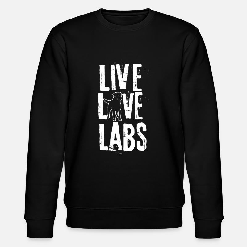 Labrador - Sweat bio CHANGER Stanley/Stella Unisexe - noir