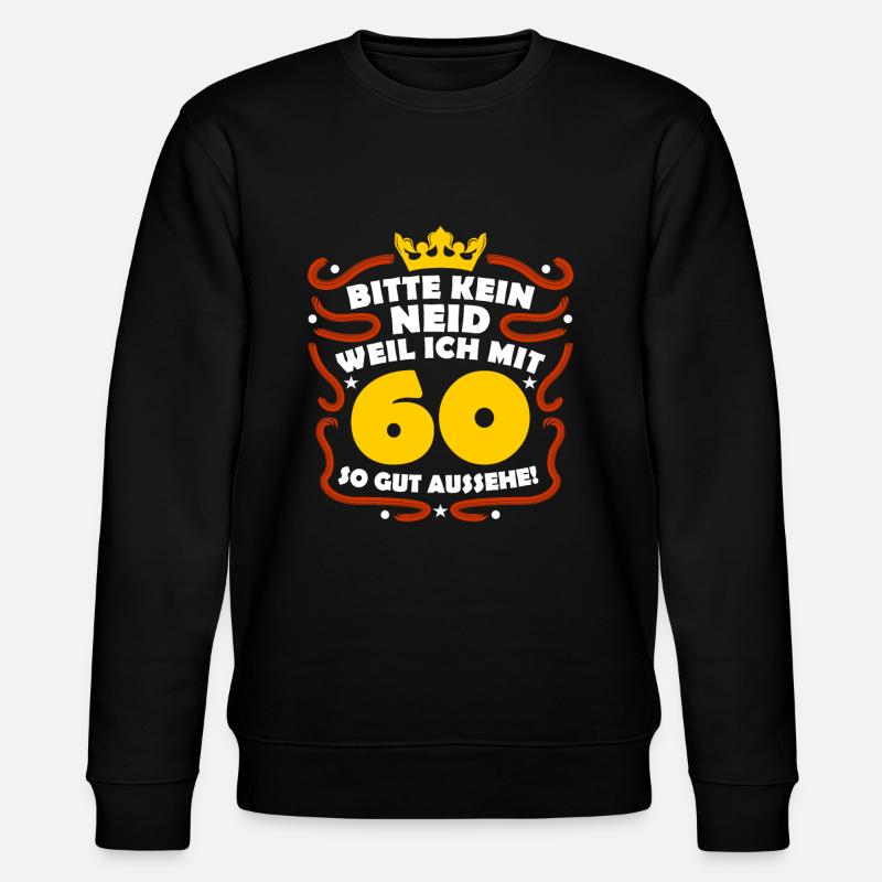 60e anniversaire - Sweat bio CHANGER Stanley/Stella Unisexe - noir