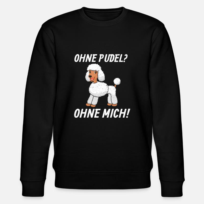 caniche - Sweat bio CHANGER Stanley/Stella Unisexe - noir