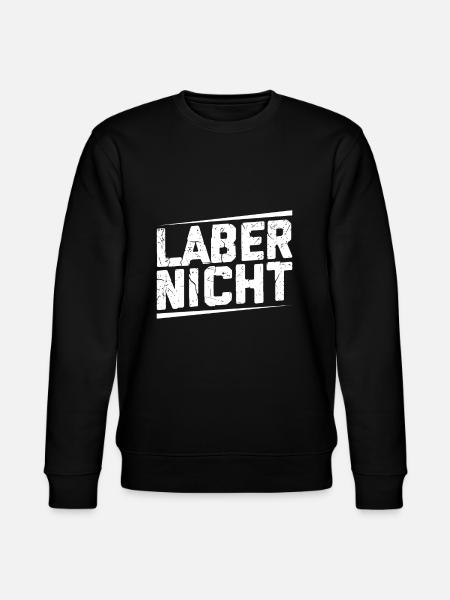 lustiger Spruch - Stanley/Stella Unisex Bio-Sweatshirt CHANGER  - Schwarz