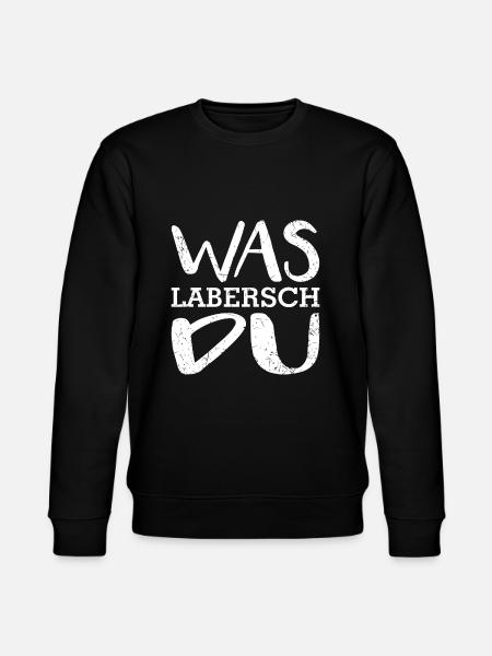 lustiger Spruch - Stanley/Stella Unisex Bio-Sweatshirt CHANGER - Schwarz