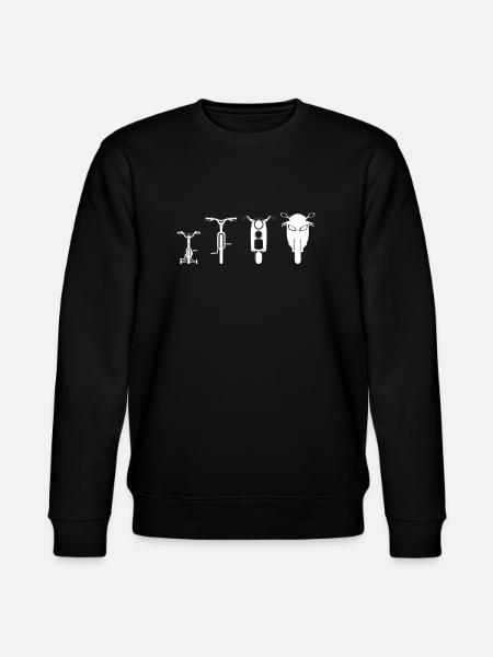 Motorcycle - Stanley/Stella CHANGER Unisex Organic Sweatshirt - black