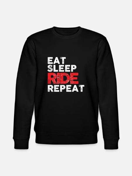 Motorcycle - Stanley/Stella CHANGER Unisex Organic Sweatshirt - black