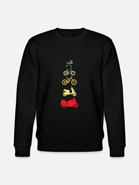 Motorcycle - Stanley/Stella CHANGER Unisex Organic Sweatshirt - black