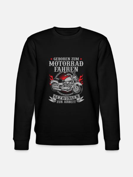 Motorcycle - Stanley/Stella CHANGER Unisex Organic Sweatshirt - black