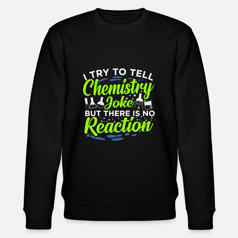 Chemie - Stanley/Stella Unisex Bio-Sweatshirt CHANGER  - Schwarz