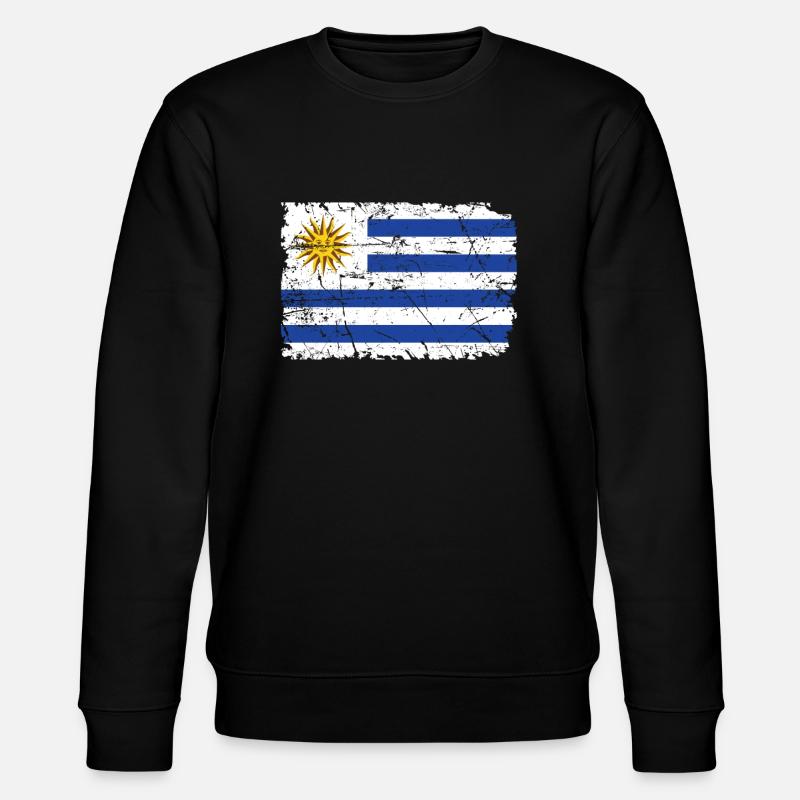 Uruguay - Stanley/Stella CHANGER Unisex Organic Sweatshirt - black