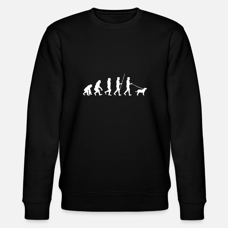 Labrador - Stanley/Stella Unisex Bio-Sweatshirt CHANGER  - Schwarz