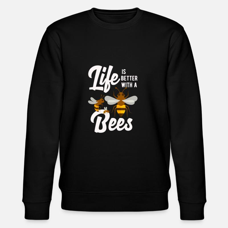 beekeeper - Stanley/Stella CHANGER Unisex Organic Sweatshirt - black