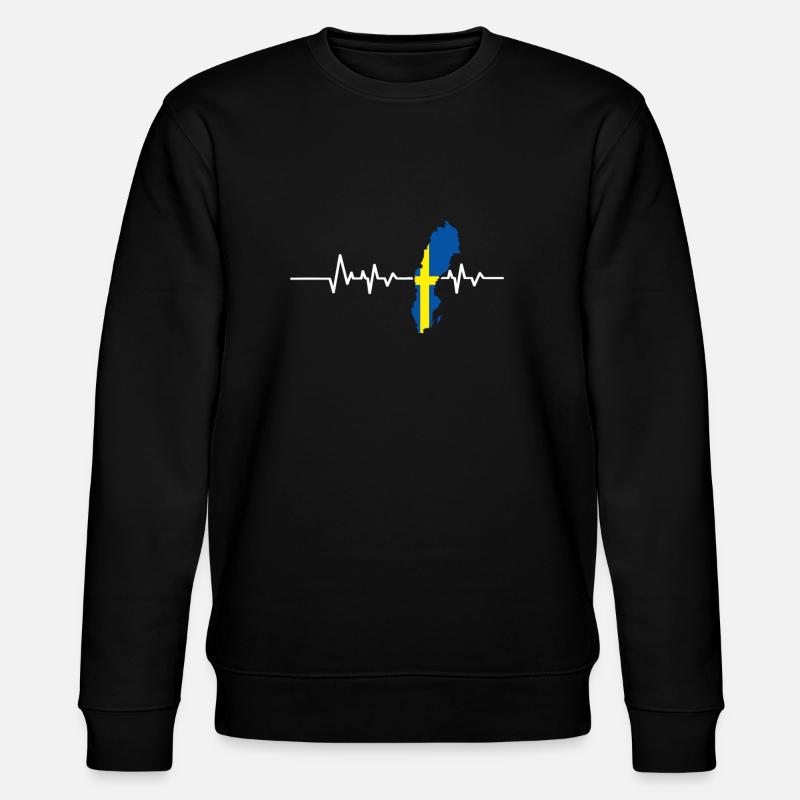 Sweden - Stanley/Stella CHANGER Unisex Organic Sweatshirt - black