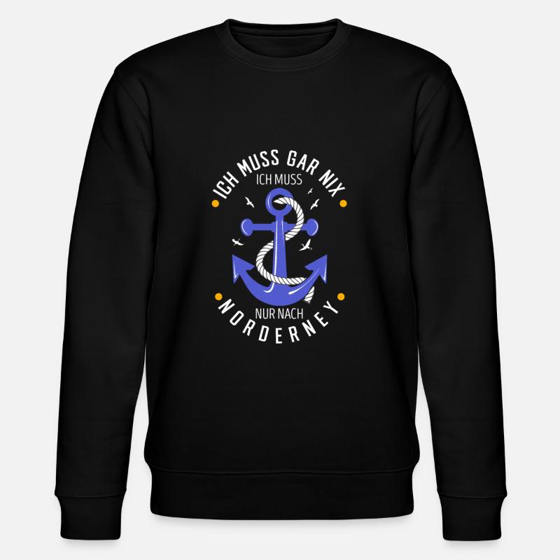 Norderney - Sweat bio CHANGER Stanley/Stella Unisexe - noir