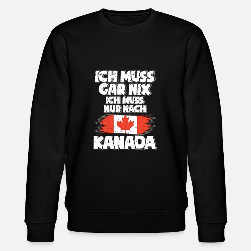 Canada - Sweat bio CHANGER Stanley/Stella Unisexe - noir