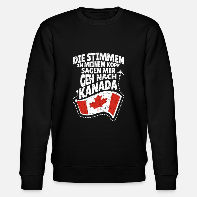 Canada - Sweat bio CHANGER Stanley/Stella Unisexe - noir