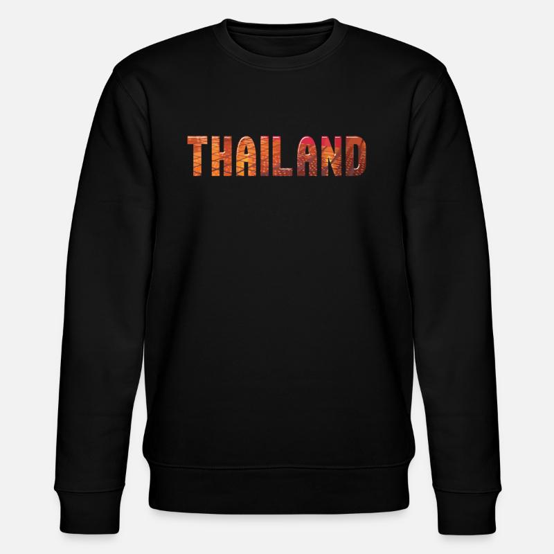 Thailand - Stanley/Stella Unisex Bio-Sweatshirt CHANGER  - Schwarz