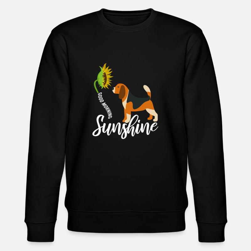 Beagle - Stanley/Stella CHANGER Unisex Organic Sweatshirt - black