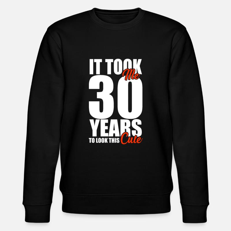 30ème anniversaire - Sweat bio CHANGER Stanley/Stella Unisexe - noir