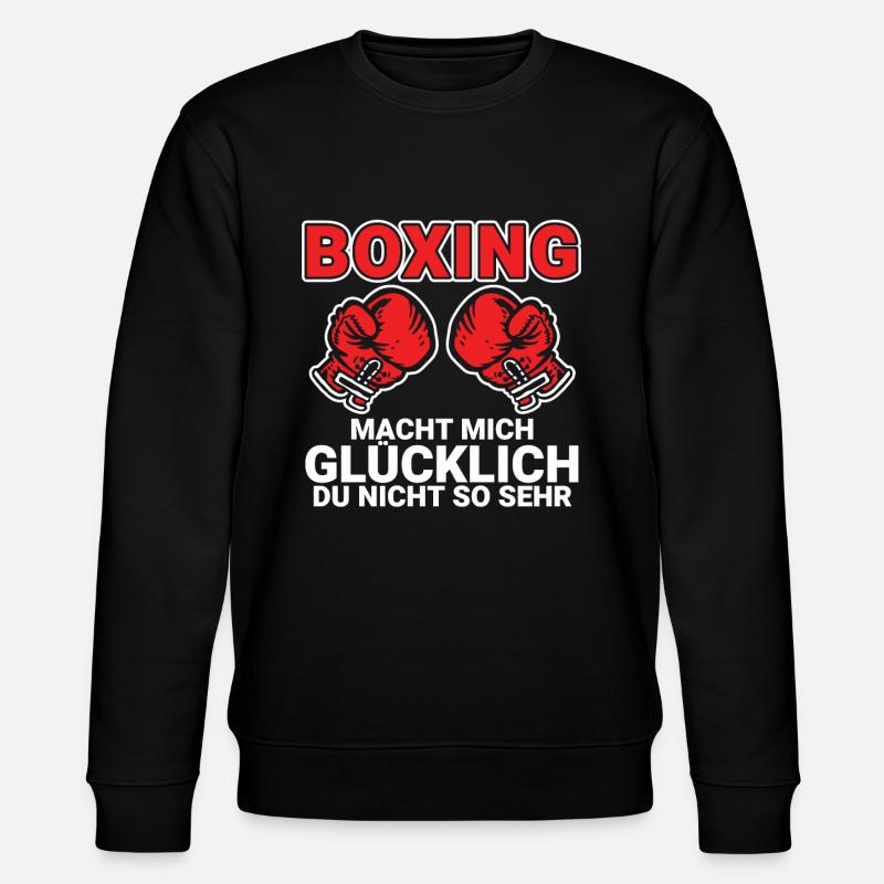 boxing - Stanley/Stella CHANGER Unisex Organic Sweatshirt - black