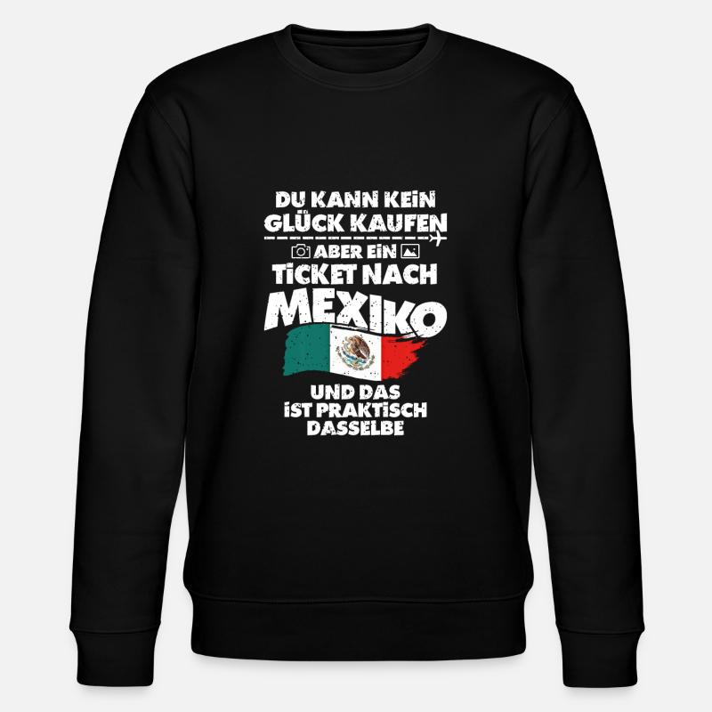 Mexiko - Stanley/Stella Unisex Bio-Sweatshirt CHANGER  - Schwarz