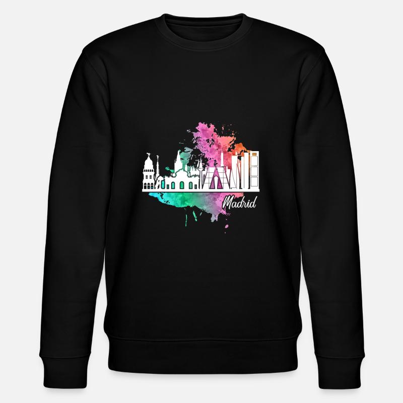 Madrid - Sweat bio CHANGER Stanley/Stella Unisexe - noir