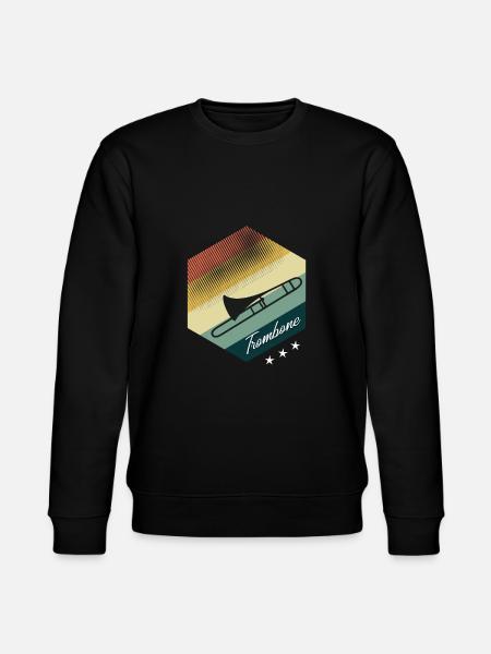 Posaune - Stanley/Stella Unisex Bio-Sweatshirt CHANGER  - Schwarz