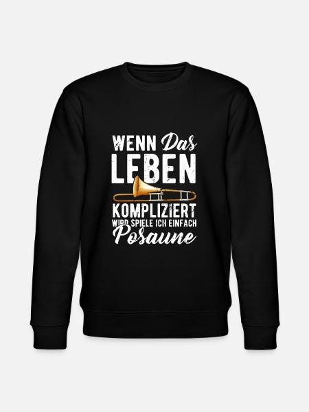 Posaune - Stanley/Stella Unisex Bio-Sweatshirt CHANGER - Schwarz