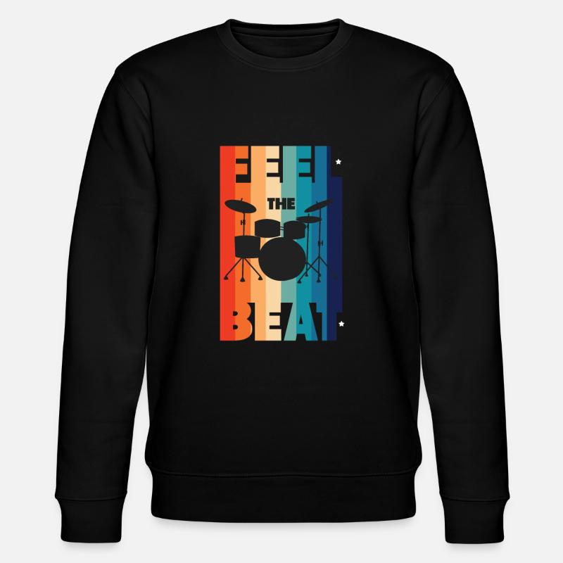 batterie - Sweat bio CHANGER Stanley/Stella Unisexe - noir