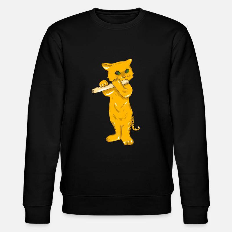 flûte - Sweat bio CHANGER Stanley/Stella Unisexe - noir