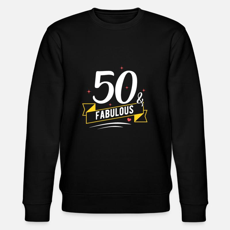 50ème anniversaire - Sweat bio CHANGER Stanley/Stella Unisexe - noir