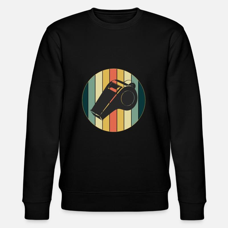 referee - Stanley/Stella CHANGER Unisex Organic Sweatshirt - black