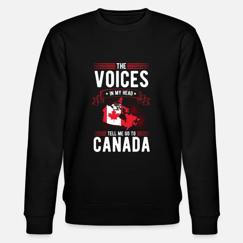 Canada - Sweat bio CHANGER Stanley/Stella Unisexe - noir