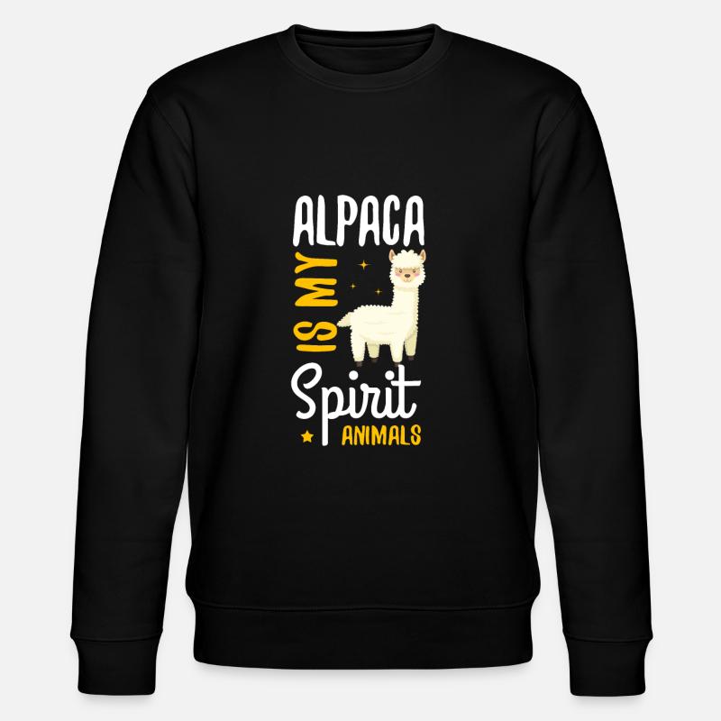 Alpaka Lama - Sweat bio CHANGER Stanley/Stella Unisexe - noir