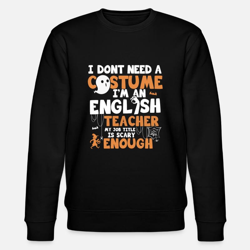 Lehrer - Stanley/Stella Unisex Bio-Sweatshirt CHANGER  - Schwarz