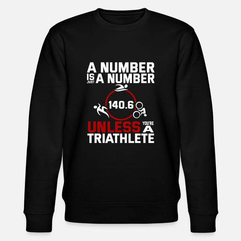 Triathlon - Stanley/Stella Unisex Bio-Sweatshirt CHANGER  - Schwarz