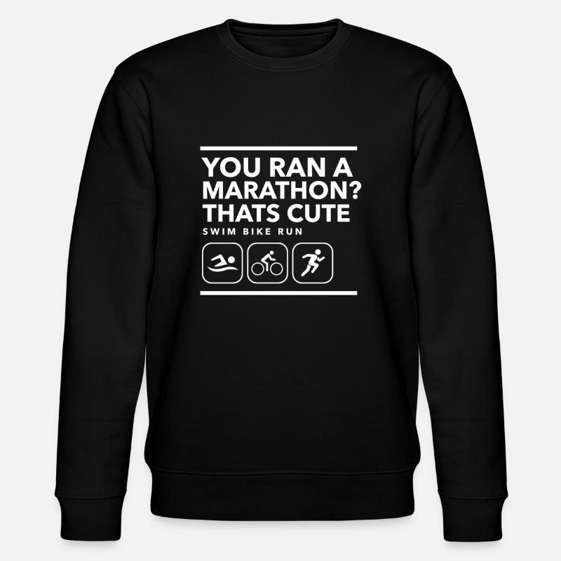Triathlon - Stanley/Stella Unisex Bio-Sweatshirt CHANGER - Schwarz