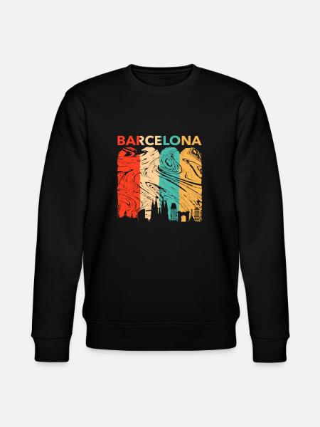 Barcelone - Sweat bio CHANGER Stanley/Stella Unisexe - noir