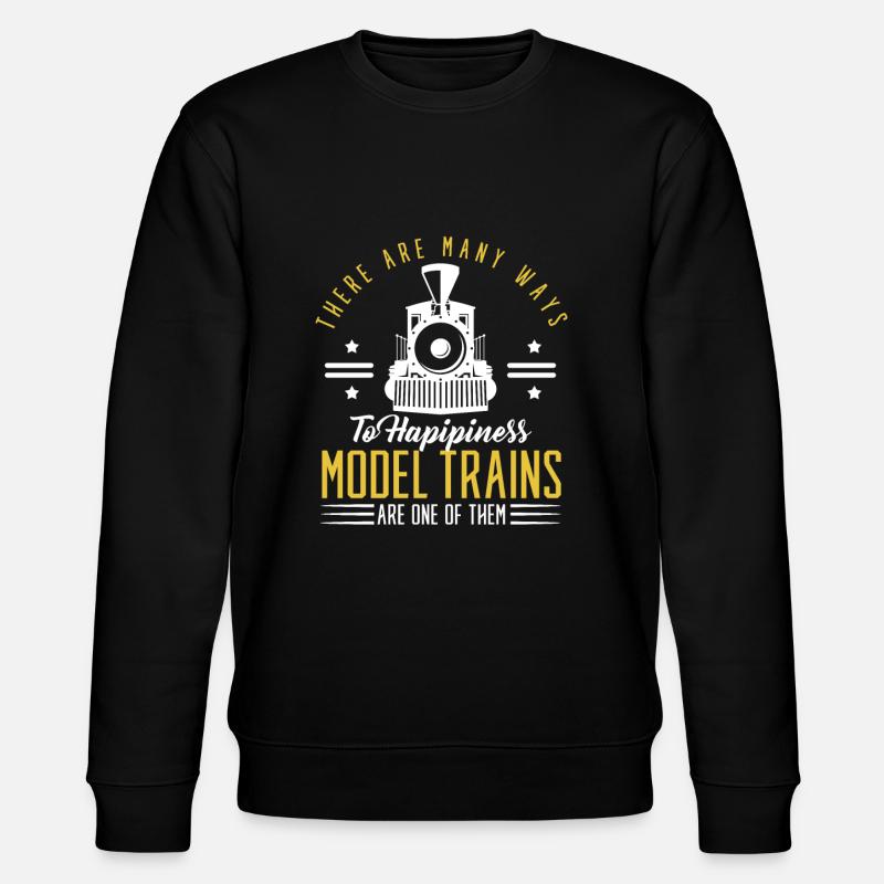 Train trains train modèle - Sweat bio CHANGER Stanley/Stella Unisexe - noir