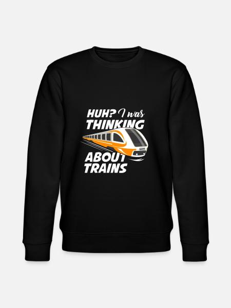 Train trains train modèle - Sweat bio CHANGER Stanley/Stella Unisexe - noir