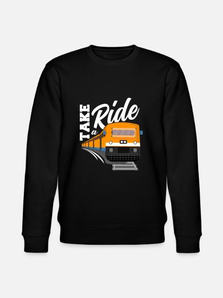 Train trains train modèle - Sweat bio CHANGER Stanley/Stella Unisexe - noir