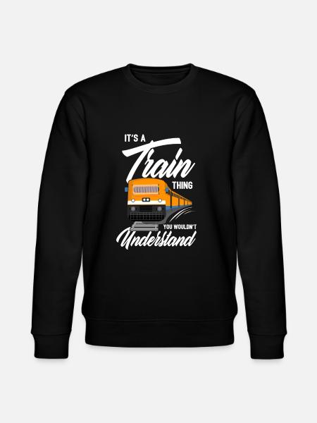 Train trains train modèle - Sweat bio CHANGER Stanley/Stella Unisexe - noir