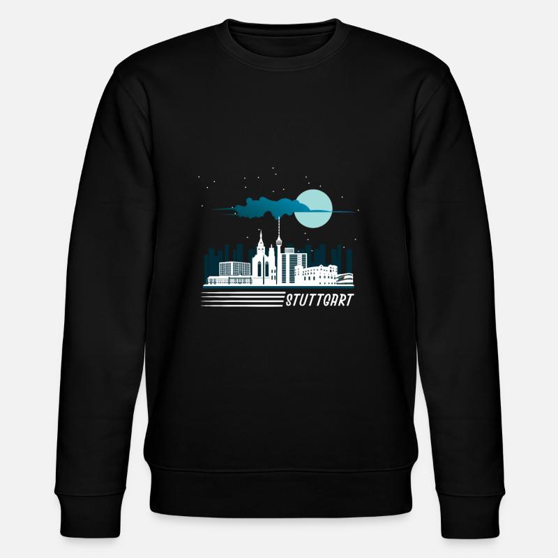 Stuttgart - Stanley/Stella Unisex Bio-Sweatshirt CHANGER  - Schwarz