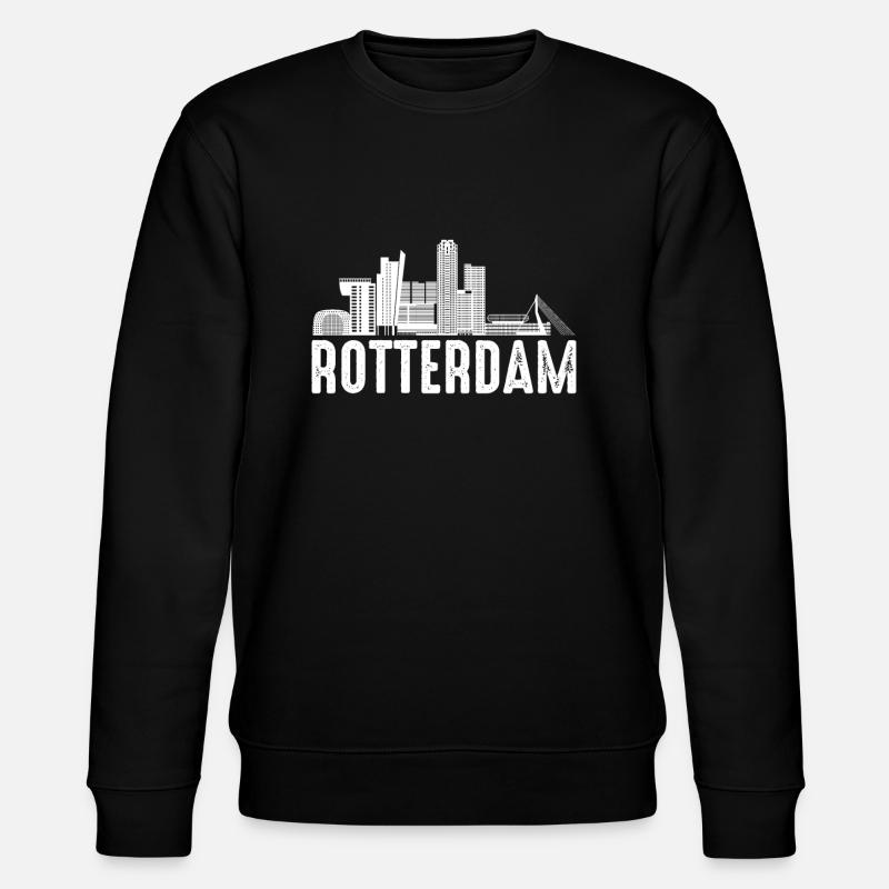 Rotterdam - Stanley/Stella CHANGER Unisex Organic Sweatshirt - black
