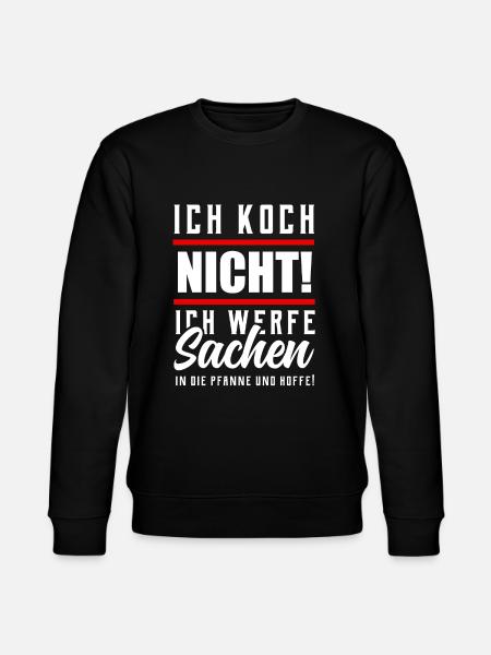 lustiger Spruch - Stanley/Stella Unisex Bio-Sweatshirt CHANGER - Schwarz