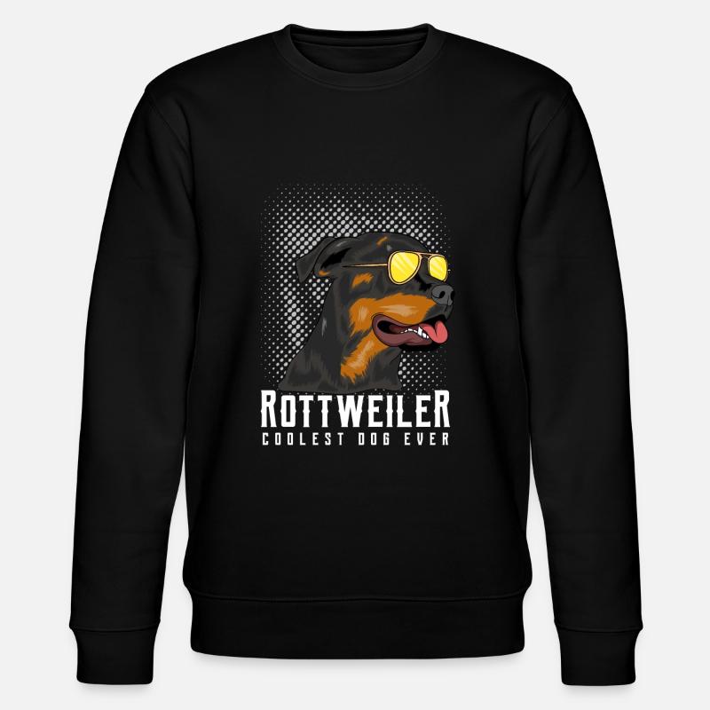rottweiler - Stanley/Stella CHANGER Unisex Organic Sweatshirt - black