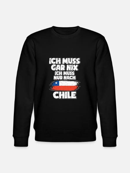 Chile - Stanley/Stella Unisex Bio-Sweatshirt CHANGER - Schwarz