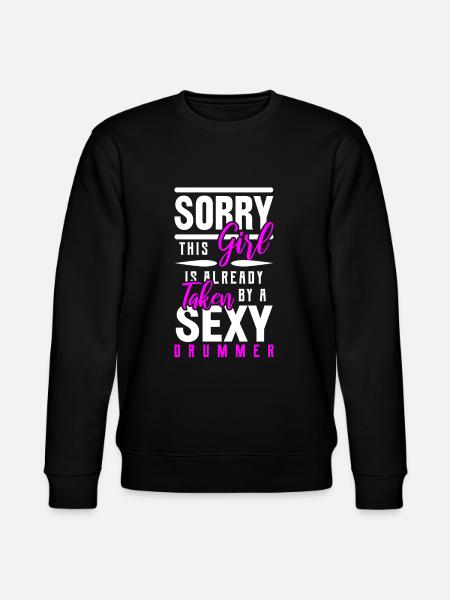 Drums drummer drummer gift - Stanley/Stella CHANGER Unisex Organic Sweatshirt - black