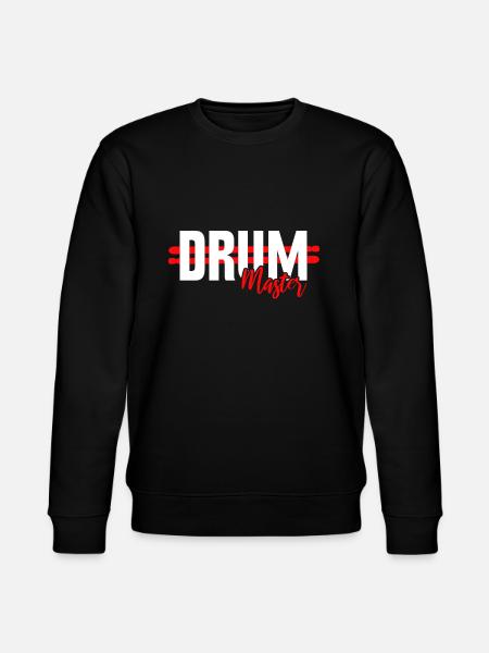Drums drummer drummer gift - Stanley/Stella CHANGER Unisex Organic Sweatshirt - black