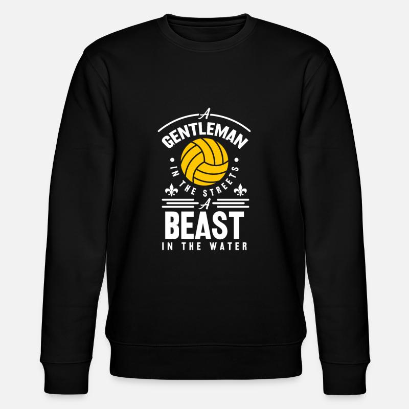 water polo - Stanley/Stella CHANGER Unisex Organic Sweatshirt - black