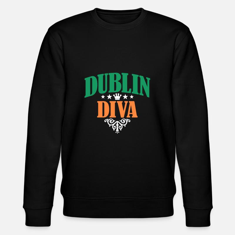 Ireland - Stanley/Stella CHANGER Unisex Organic Sweatshirt - black
